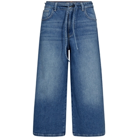 Mos Mosh Culotte Zack Jeans, Blue Capri